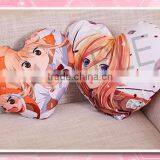 New Snow Miku Hatsune - Vocaloid Anime Heart Shaped Stuffed Japanese Plush Throw Pillow Cover GZF537 thumbnail-5