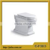 3813 Sanitary Ware Ceramic Washdown Two Piece P-trap Arabic Toilet thumbnail-4