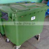 660 Liter Plastic Garbage Trash Bin thumbnail-4