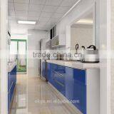 Popular Design Modern High Gloss Lacquering Finish Kitchen Doors thumbnail-6