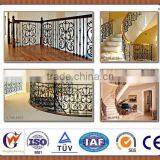 Top sale wrought iron balcony railing and stair railing designs