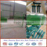 hot sales canada temporary fence/ temporary construction chain link fence