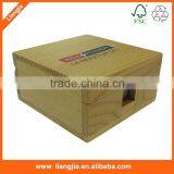 Custom Advertising Loose Leaf Memo Pad,note Cube in Wooden Box thumbnail-5