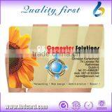 Matt Laminated PVC Transparent Visiting Card