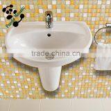 MB SMS03 Wholesale Stone Mix Glass Crackle Mosaic Tile Glass Mosaic Tile Yellow Bathroom Wall Tile