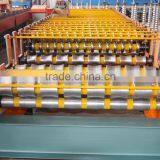 0.3-0.8mm Color Steel Galvanized 850 Corrugated Metal Sheet Roof Sheet Roll Forming Machine/effective Width 750mm thumbnail-1