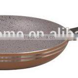 Auminum Non-stick Fry Pan With Inner Mable Coating