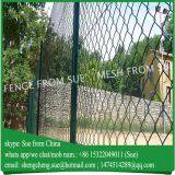 Africa Farm Pvc Coated Diamond Wire Mesh Fence Wholesale thumbnail-2