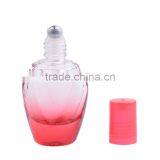 12ml Purple Pink Red Brown Yellow Colored Glass Roll on Perfume Bottles With Plastic Cap thumbnail-6