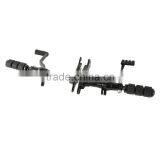 Black Forward Controls Pegs Levers Linkages For XL 883 1200 1991-2003 02 thumbnail-3