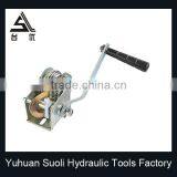 Manufacturing 1200lbs Galvanized Mechanical Shipyard Winch With Wire Rope thumbnail-5