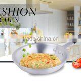 Best Kitchen Aluminum Sanded Cut Rim Chinese Deep Frying Pan thumbnail-6