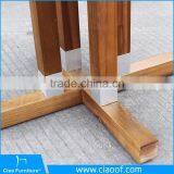 Great Durability Factory Directly Outdoor Teak Wood Dining Set thumbnail-5