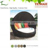 YH-7025 Hotel Outdoor Round Rattan Recreation Lounge