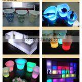 PE Plastic Multicolor Change Lighed up Led Ice Bucket/wine Cooler thumbnail-6