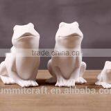 Miniature Ceramic Porcelain Animal Ceramic Frog Figurines thumbnail-4