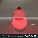 Christmas Gift Mini Portable Snowman Shape Bluetooth Speaker With LED Light thumbnail-5
