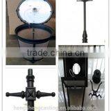 Spanish Style Street Cast Iron Antique Lighting Pole thumbnail-3
