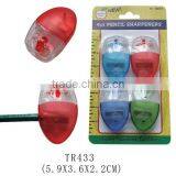 Hot Sale Mouse Shape Plastic Pencil Sharpener thumbnail-1