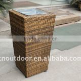 Popular PE rattan planter used for home and garden