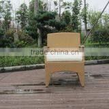 Luxury Garden Dining Set 6 Chairs Dining Set Uesd Rattan Outdoor Furniture thumbnail-6