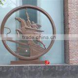 Bronze Relief Tile Designs in Circle thumbnail-1