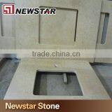 Newstar Galala Beige Bathroom Counter Top Crema Marble Vanity Top With Single Sink thumbnail-3