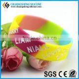 Wholesale Cheap Fully Silicone Embossing Logo Bracelet, Fashion Bangles, Popular Promotional Gift thumbnail-4
