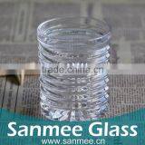 Crystal White New Arrival Thread Decorative Votive Glass Candle Holder thumbnail-1