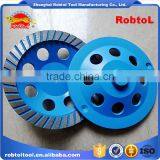 150 mm Turbo Row Diamond Grinding Disc Cup Wheel for Concrete Floor 6" Cutting Tools for Stone Abrasive Polishing Grinder thumbnail-3
