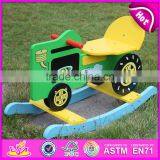 Top Fashion Cool Rocking Cars Wooden Kids Ride on Toys W16D002-S thumbnail-2