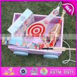 2016 Wholesale High Quality Baby Wooden Toy Storage Box W08C134 thumbnail-4