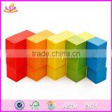 2017 New Design 100 Pieces Kids Preschool Building Toy Wood Blocks for Sale W13A130 thumbnail-4