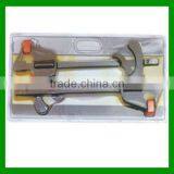 2PCS Woodworker Clamp, Ratchet Bar Clamp Woodworking Clamps, One Handed Quick Ratchet Bar Clamp Spreaders thumbnail-1