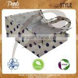 See Through PVC Indian Bags With Jute Sides - Made From Thick PVC & Laminated Jute thumbnail-3