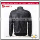 Wholesale Custom Cheap Men pu Motorcycle Jacket thumbnail-2