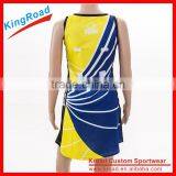 Popular Womens Lycra Netball Dress Popular Netball Bodysuits Team Custom Netball Jersey thumbnail-6