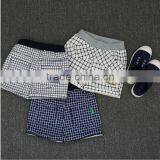 Square Printed Pure Cotton Shorts for Boys Kids Fashion Shorts thumbnail-1