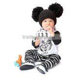 S17556A Wholesale Children's Boutique Clothing Sets Fall Clothes Kids Suits thumbnail-1