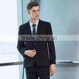 China Polyester Viscose Cheap Office Formal Black Coat Pant Men Suits thumbnail-3