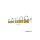 Sell Side Open Brass Padlock With 2 Keys thumbnail-1