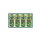 Green FR4 HAL/ ENIG Custom Prototype Through - Hole Electronic PCB Assembly For Radio