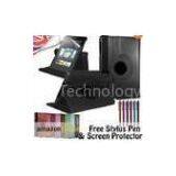 Gray White Tablet Leather Cases , Kindle Fire HD 7 360 Degree Rotating Case thumbnail-1