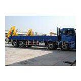 Durable Fast Hydraulic Truck Mounted Crane For Transporting Materials , 11meters Lifting Height thumbnail-1