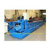 ISO / CE Approved Metal Ridge Cap Tile Roll Forming Machine Production Line High Speed