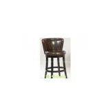 China Leather Wooden Bar Stools thumbnail-1