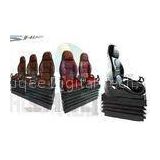 Indoor Pneumatic Control System 4D Cinema Motion Seat, Cinema Chair 1 / 2 / 3 persons/ set