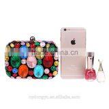 Golden Beaded 2017 Fancy Clutch Bag / Pink b Rhino Purse Evening Handbag Gorgeous Bridal Wedding Purse Party Bag Handbag thumbnail-5