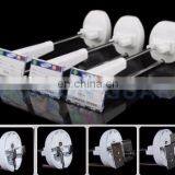 Factory price EAS security slatwall locking, Security display hoos for fashion stores