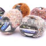 Coloured Blended Alpaca Wool Hand Knitting Yarn Price for Crochet thumbnail-3